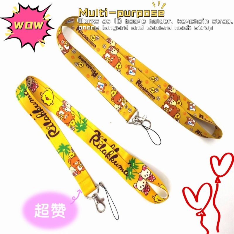 Lanyard Badge Holder - Uroczy sznurek do noszenia na szyi