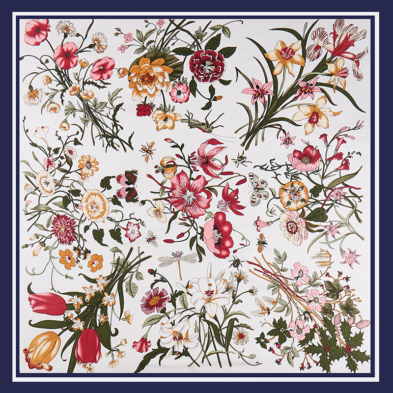 POBING Twill jedwabny szalik k – Scarf Silk Square recenzja i cena