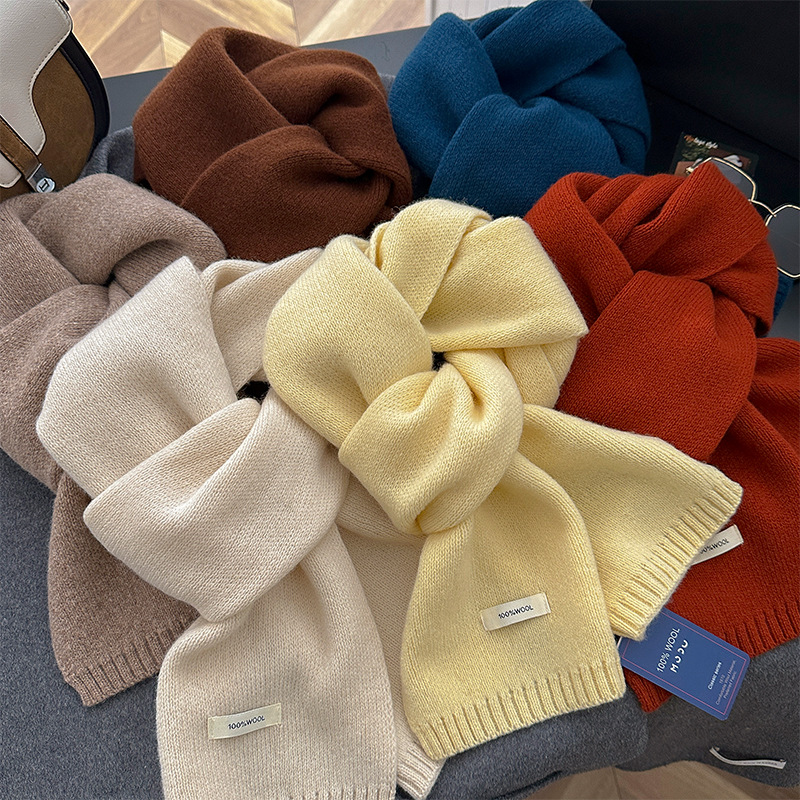 48-kolorowy szalik z czystej w – Muffler Men Wool recenzja i cena