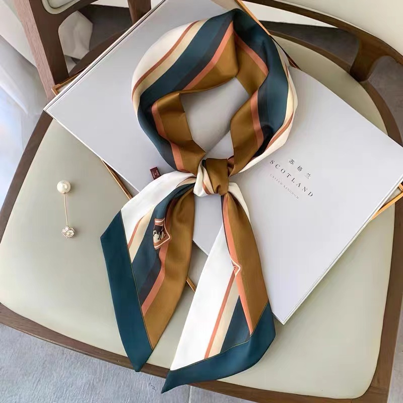 Luna & Dolphin kobiety szeroki – Silk Tie Striped recenzja i cena