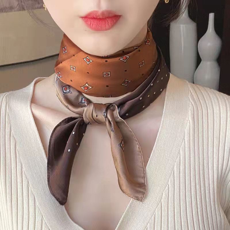 Nowe mody nadruk zebry kwadrat – Scarf Silk Square recenzja i cena