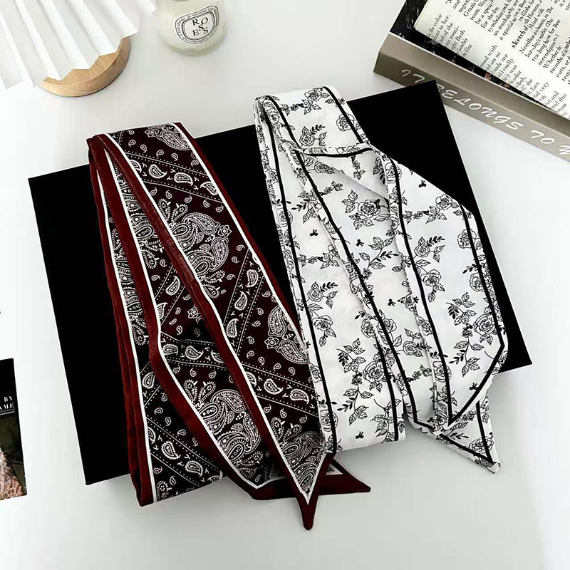 Luksusowa moda damska, cienka  – Ascot Neck Scarf recenzja i cena
