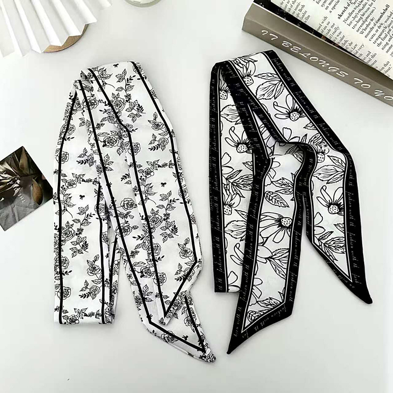 Luksusowa moda damska, cienka  – Ascot Neck Scarf recenzja i cena