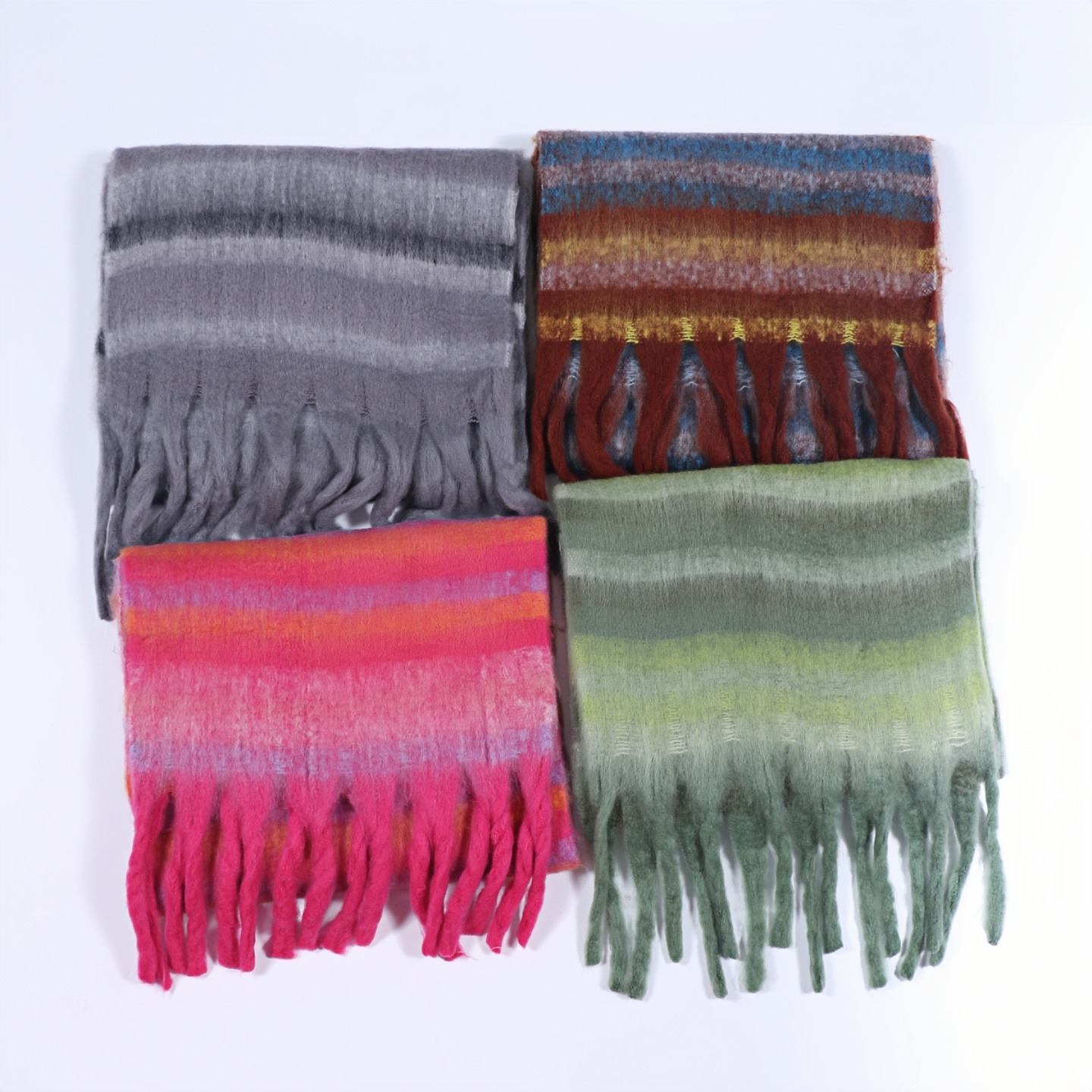 Zimowy Szalik Damski Kaszmirow – Woven Scarf Blanket recenzja i cena