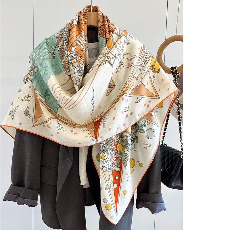 Damski luksusowy wełniany koc  – Woven Scarf Blanket recenzja i cena